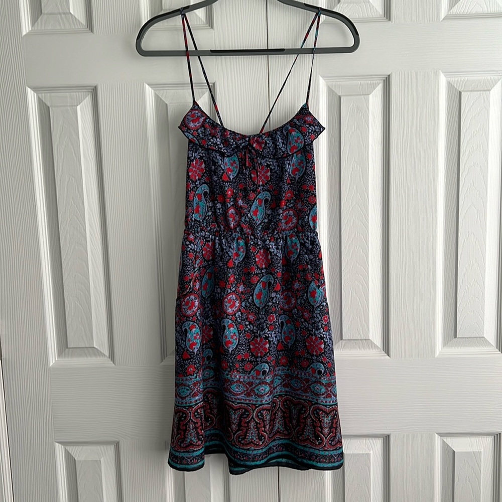Navy Short Dress